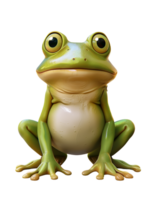 Tier Charakter von modisch Frosch png