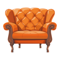 Illustration of luxury sofa png