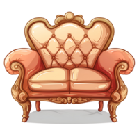 illustration de luxe canapé png