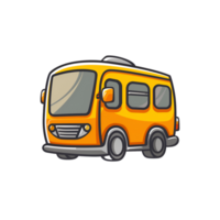 autobús dibujos animados clipart icono png