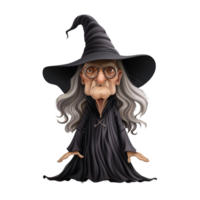 Illustration of Halloween witch png