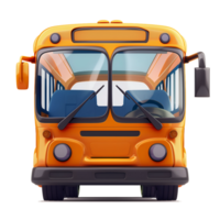 Bus cartoon clipart icon png