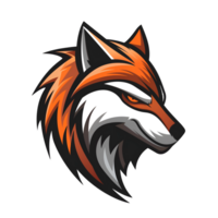 Animal mascot logo gaming png