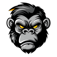 Animal mascot logo gaming png