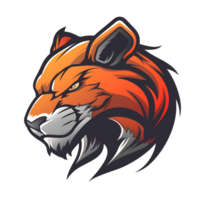 Animal mascot logo gaming png