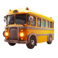 autobús dibujos animados clipart icono png