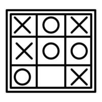 Board Game Line Icon Design vector