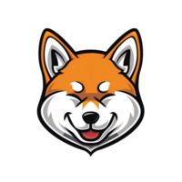 Shiba inu Hund Maskottchen Logo png