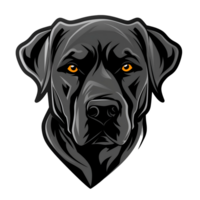 Labrador Retriever Maskottchen Logo png