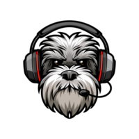 Havanese dog mascot logo png