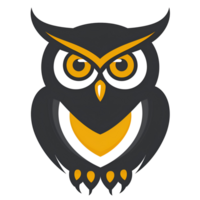 owl mascot logo png