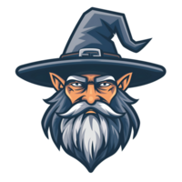wizard mascot logo icon png