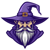 wizard mascot logo icon png