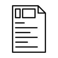 File Line Icon Design vector