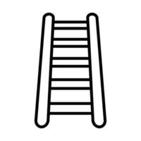 Ladder Line Icon Design vector