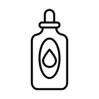 Essential oil icon Line Icon Design vector