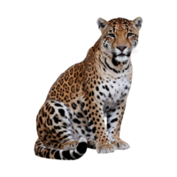 jaguar luipaard wilde kat clip art geïsoleerd Aan transparant achtergrond png