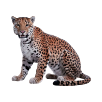 jaguar leopardo gato selvagem clipart isolado em transparente fundo png