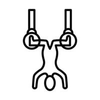 Trapeze Line Icon Design vector