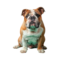 Bulldogge isoliert auf transparent Hintergrund png