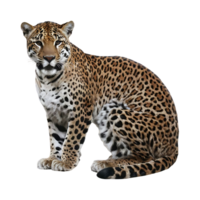 giaguaro leopardo gattopardo clipart isolato su trasparente sfondo png