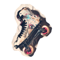 Roller skates cut out image png