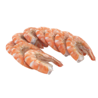 Generated AI Caridea Prawns Shrimp, paella, crustacean, seafood, animal Source Foods isolated on a transparent background png