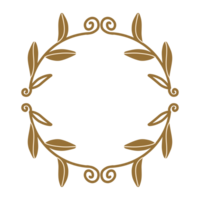 gouden lauwerkrans png