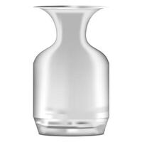 Tulip Shape Drinking Glass vector