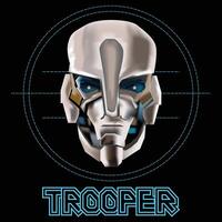 Trooper e-sport Sign T-shirt Graphics vector