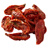 3D Rendering of a Dry Red Chili on Transparent Background png