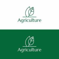 agricultura logo, granja logo modelo vector