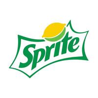 Sprite logo. Top drink company brand logotype. Editorial. vector