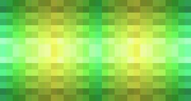 Glowing green flat pixel abstract background vector