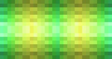 Glowing green flat pixel abstract background vector