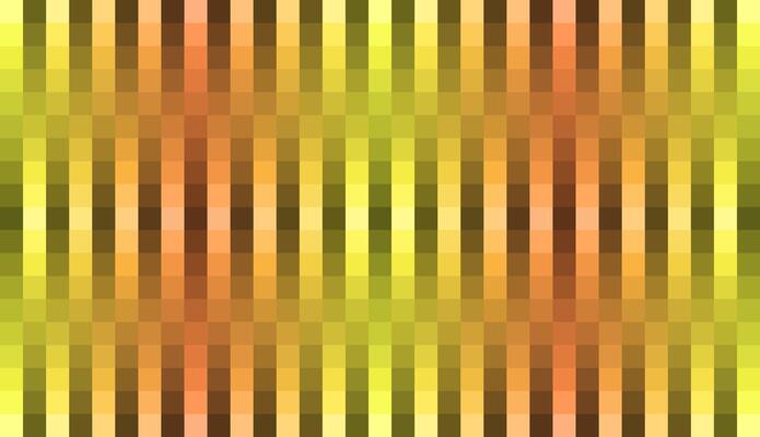 Orange and yellow stripe pixel abstract background
