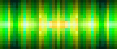 Colorful green digital pixel abstract background vector