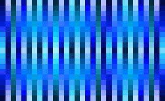 Blue stripe pixel square abstract background vector