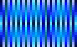 Blue stripe pixel square abstract background vector