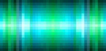 Flat teal modern technology pixel background vector