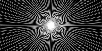 Black sharp line sun rays spark abstract background vector