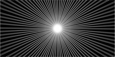 Black sharp line sun rays spark abstract background vector