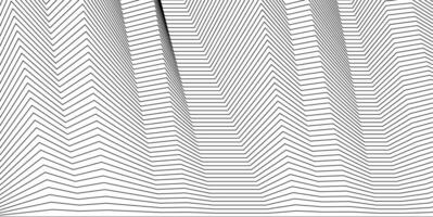 White curve straight sharp line abstract background vector