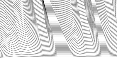 White curve straight sharp line abstract background vector