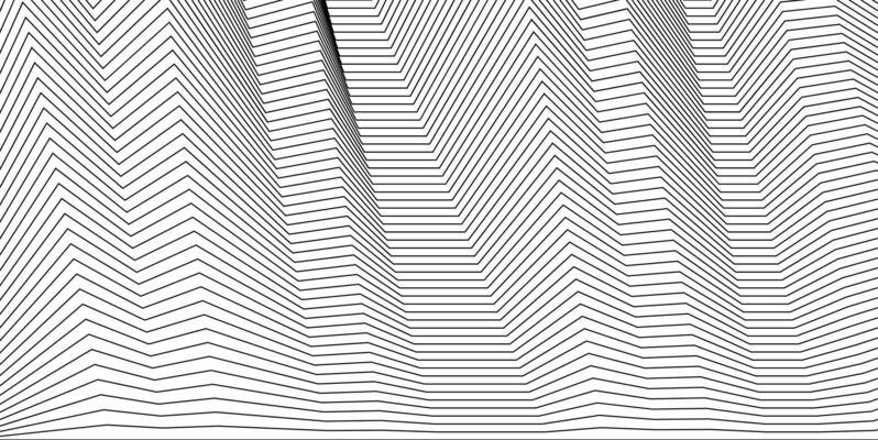 White curve straight sharp line abstract background