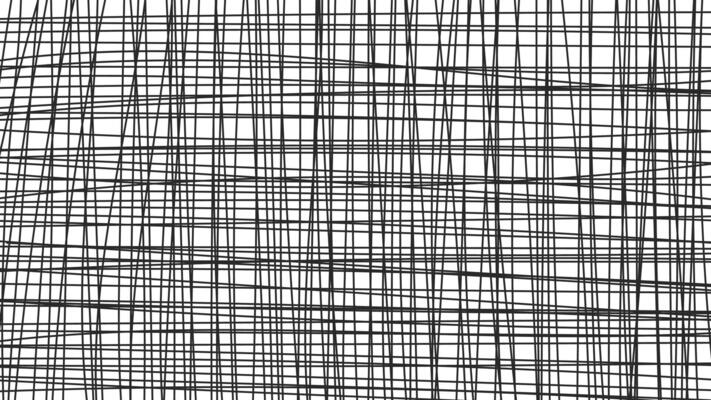 Black and white background with grid pattern