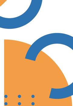 un diagrama de un cuadrado con círculos en eso vector