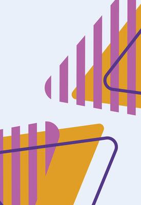 a pattern with geometric shapes and lines