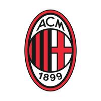AC Milan logo on transparent background vector