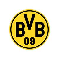 Borussia Dortmund logo on transparent background vector